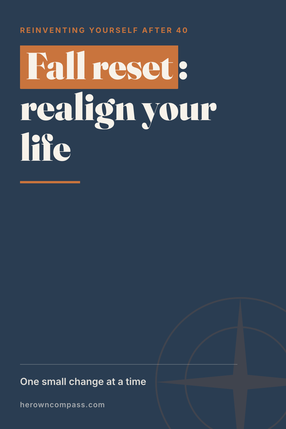 fall reset ideas — save this pin for later