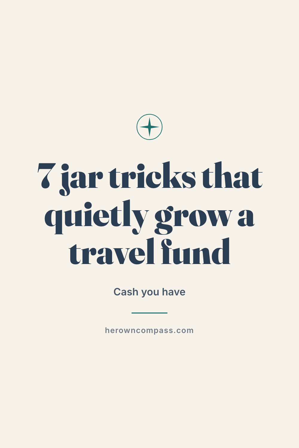 money saving jar ideas that actually work — save this pin for later